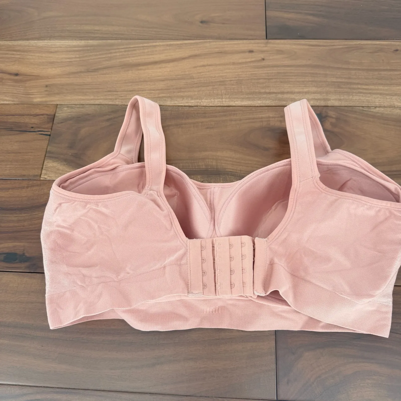 Truekind Daily Comfort Wirefree Shaper Bra 3XL Pink Seamless Everyday Support Size undefined - Image 4