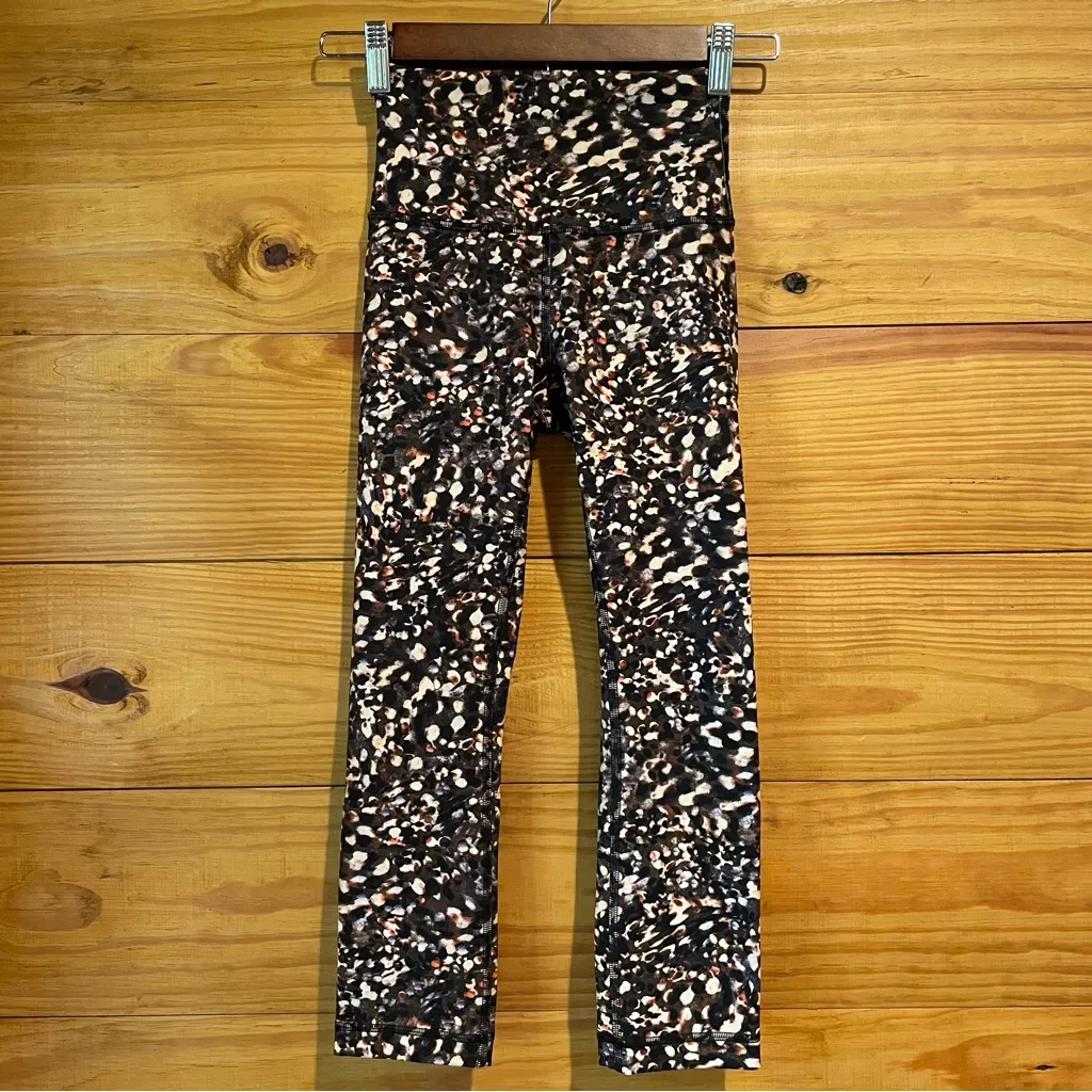Lululemon Wunder Train High Rise Crop 21" Leggings Motion Flux Multi 2 W6BF9S - Image 2