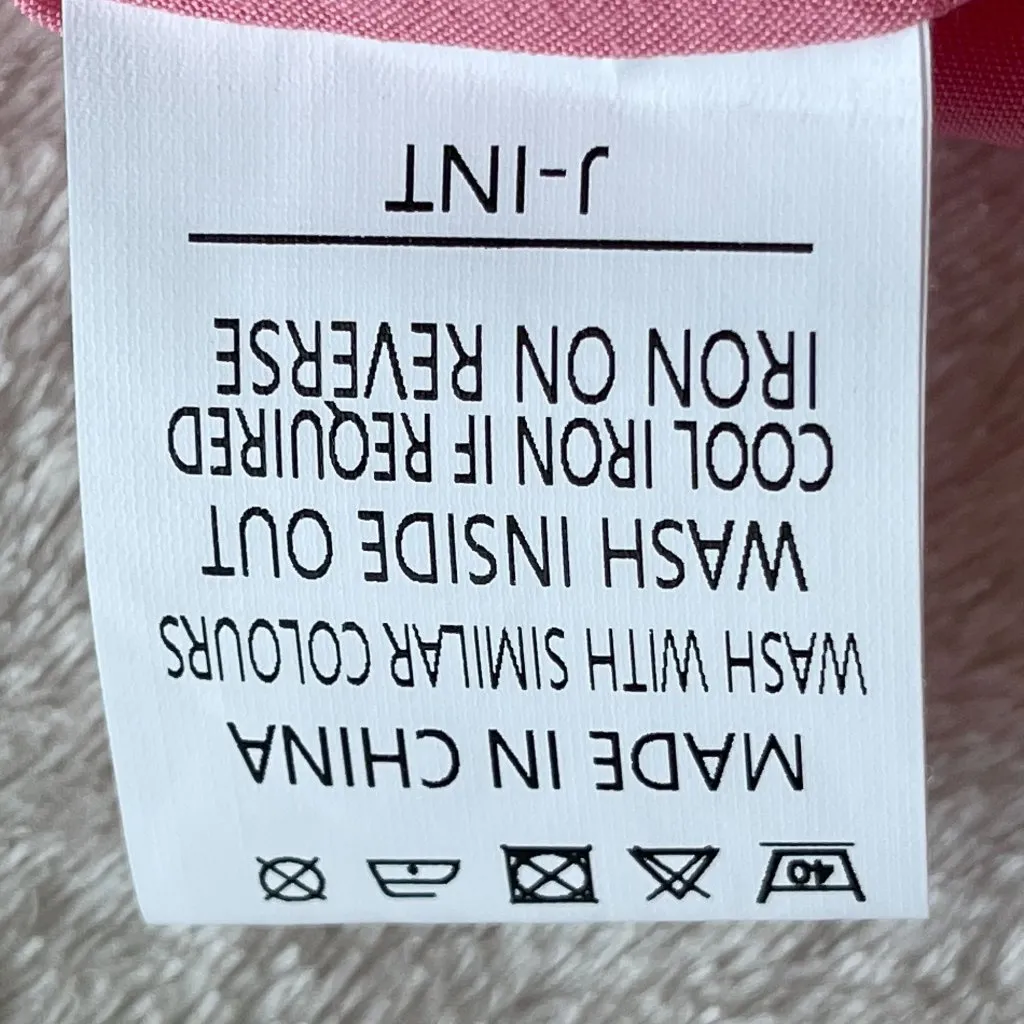 NEW Showpo Kiandra Wrap Mini Skirt Womens Sz 10 Pink Knot Detail‎ Side Zip Lined - Image 13