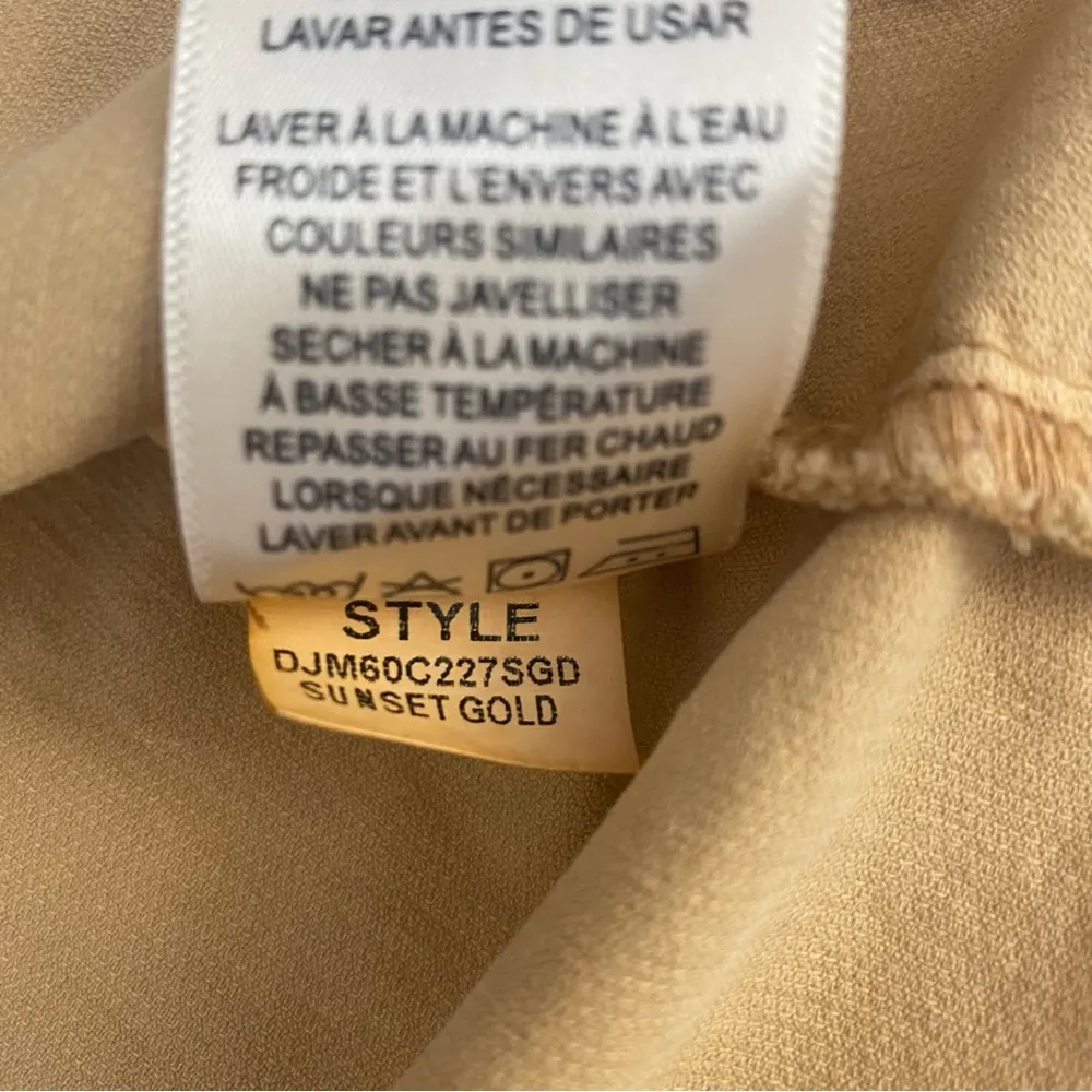 Denim Heather Color Corduroy Academia Blazer Sunset Gold Size Small - Image 10