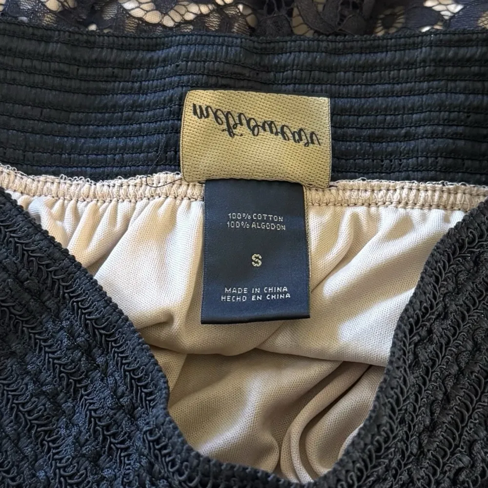 Metrowear Black Eyelet Gothic Fairy Renaissance A - Image 8