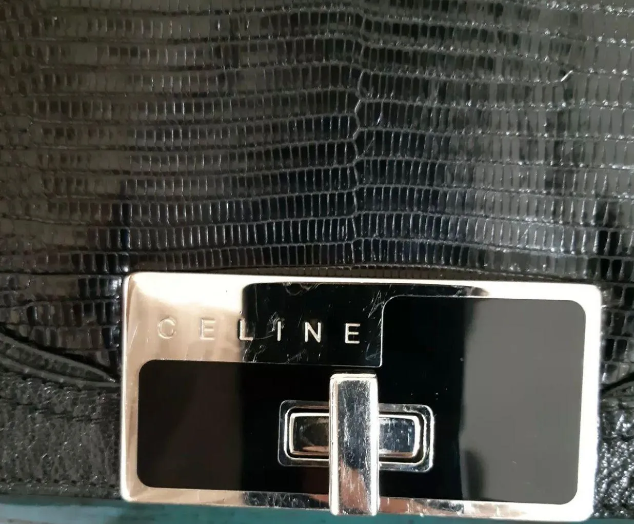 CELINE Auth  Leather Bag - Image 9