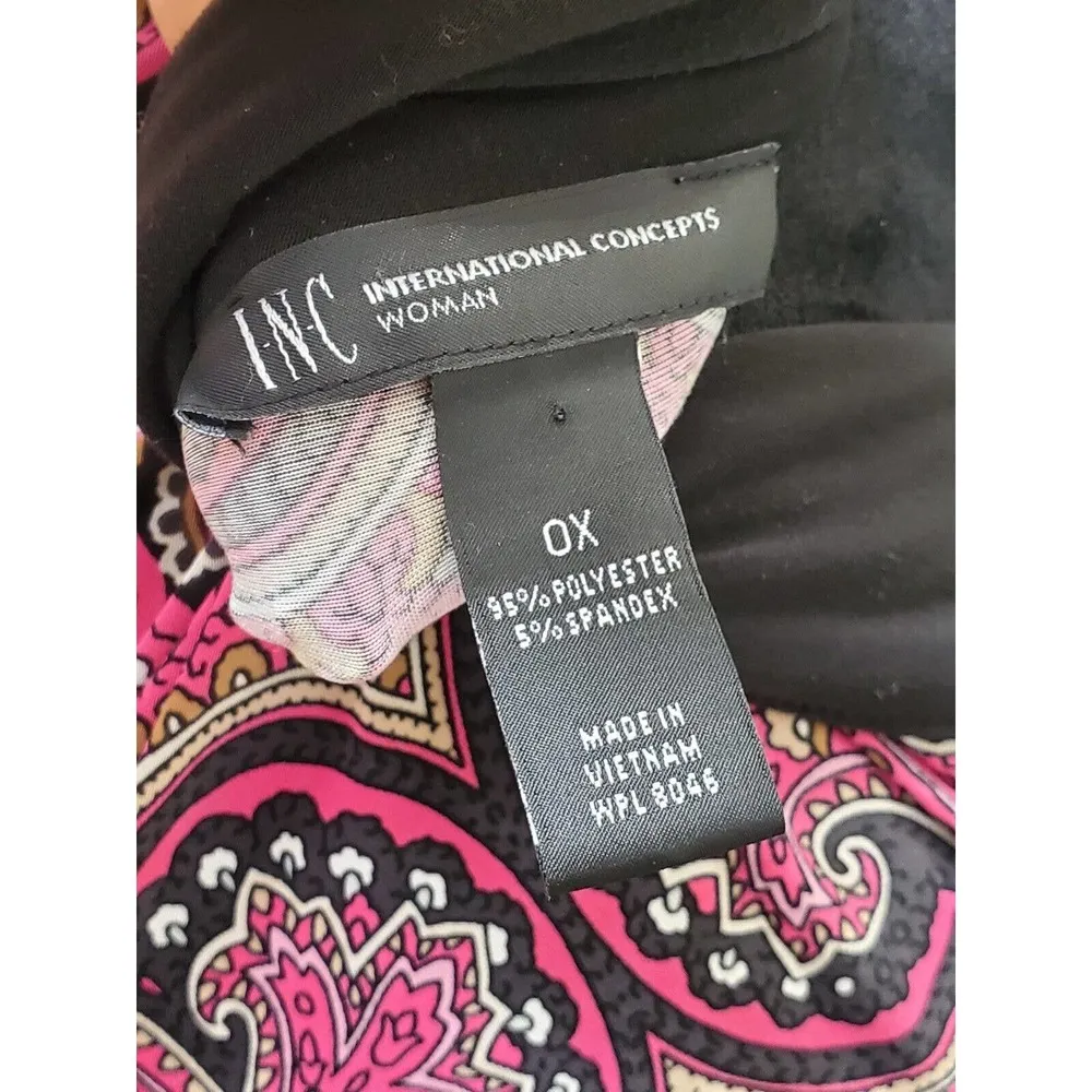 INC Women's Pink Polyester V - Image 9
