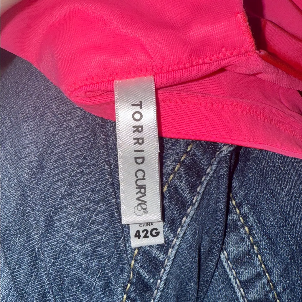 Torrid Curve Bra Pink Size undefined - Image 3