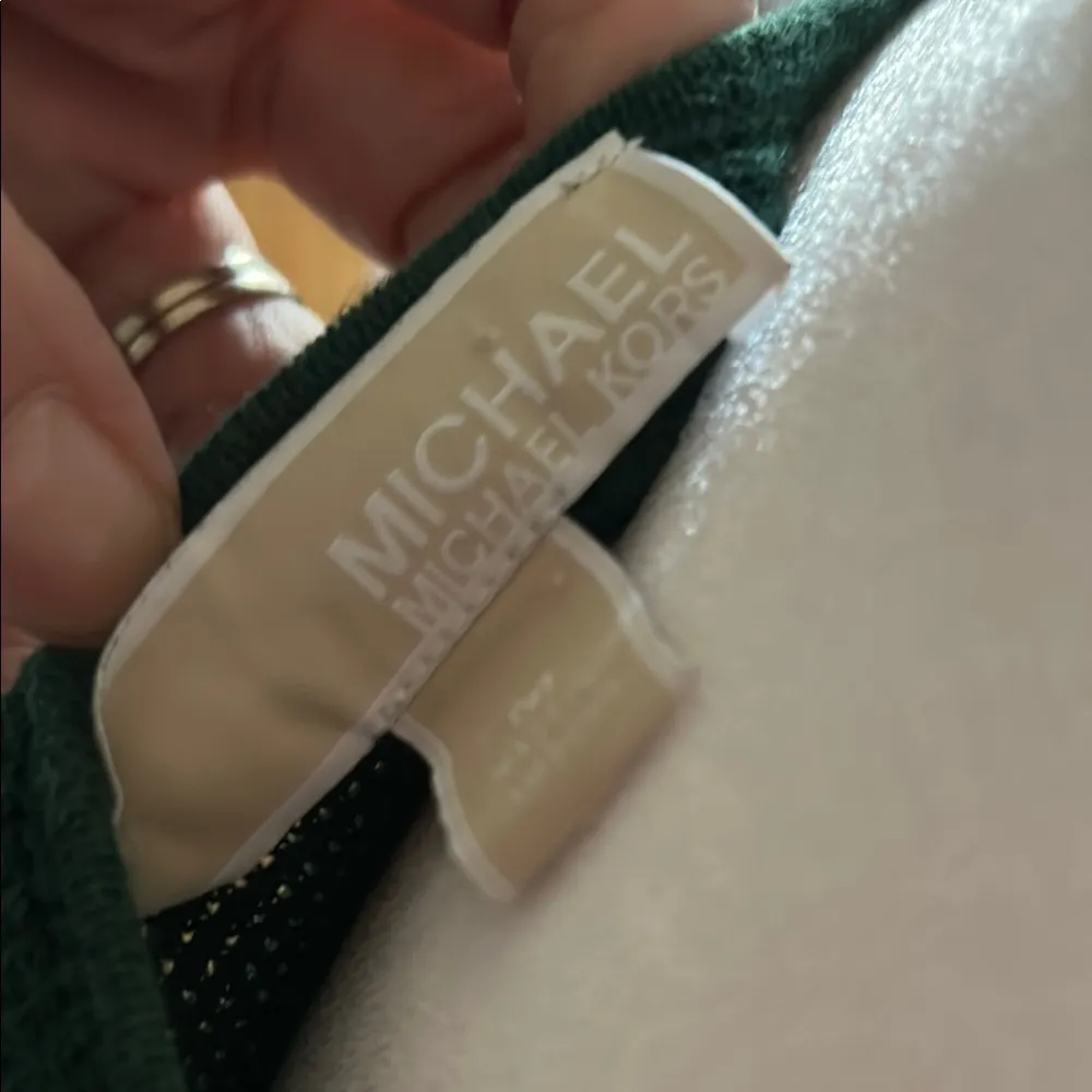 Michael Kors Women's Green Sweater - Image 5