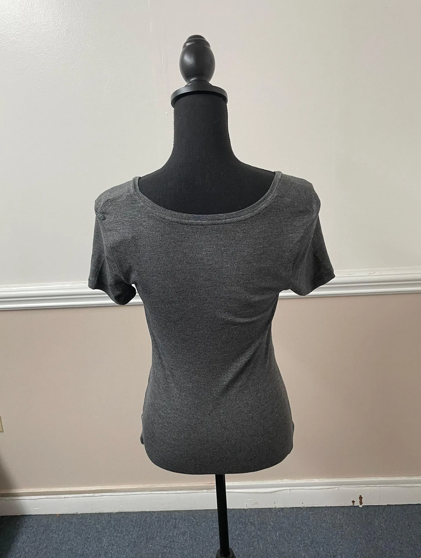 Apt. 9 NWT  Gray V-Neck Tee - Image 2