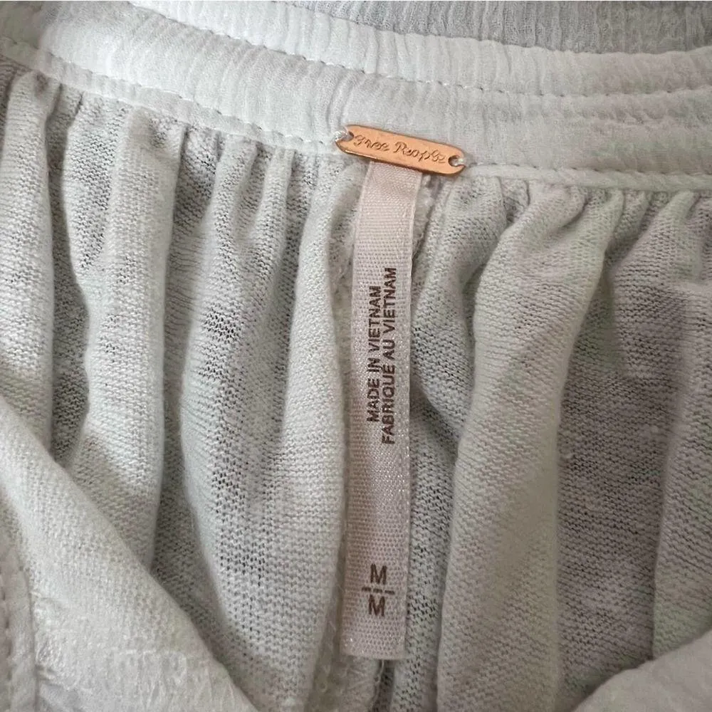 Low Down Henley Top white sz M - Image 9