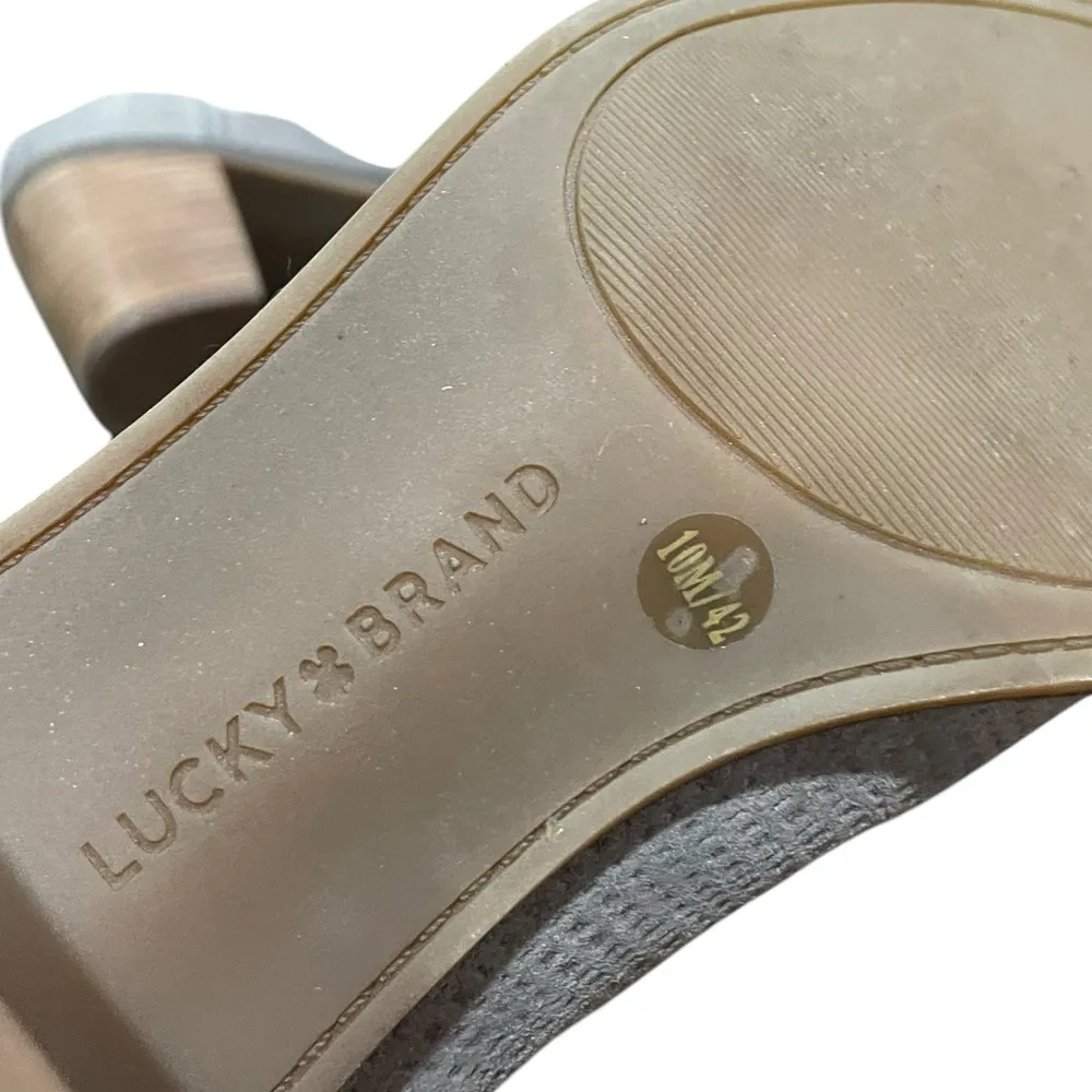 Lucky Brand Women's Powe Bootie in Titanium Size 10 US - Image 9