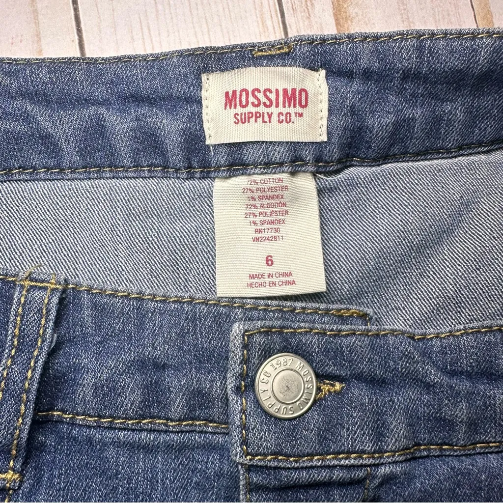 Mossimo Supply Co. Blue Denim A - Image 3