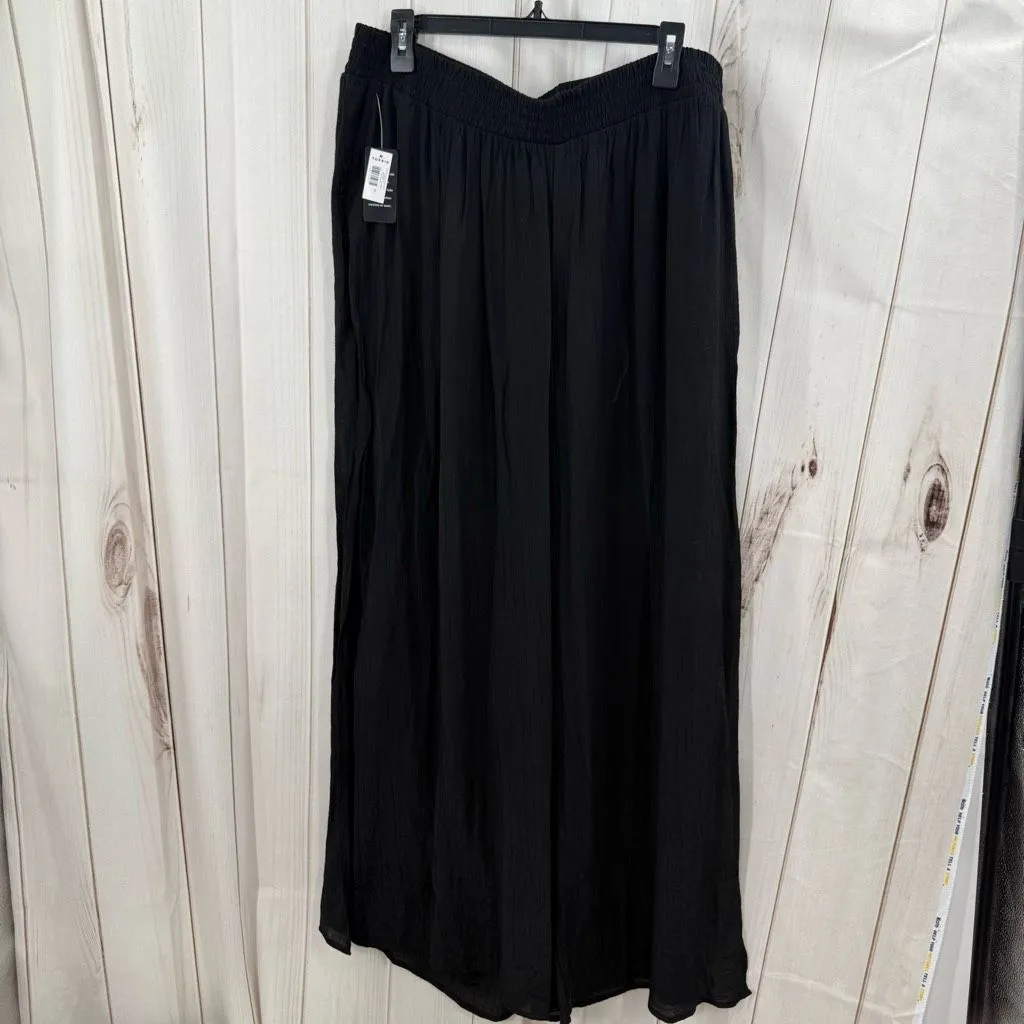 Torrid Women’s 1X Black Crepe Cutout Split Leg Pants Plus Size New - Image 5