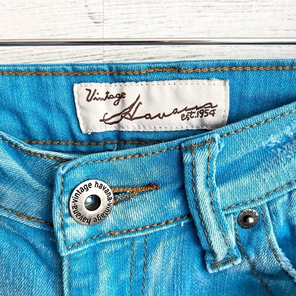 Vintage Havana Blue Shorts - Image 2