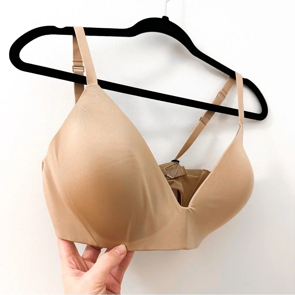 NWT Skims Wireless Form T-shirt Demi Bra Clay Nude BR-WRL-1889 sz 34DDD - Image 7