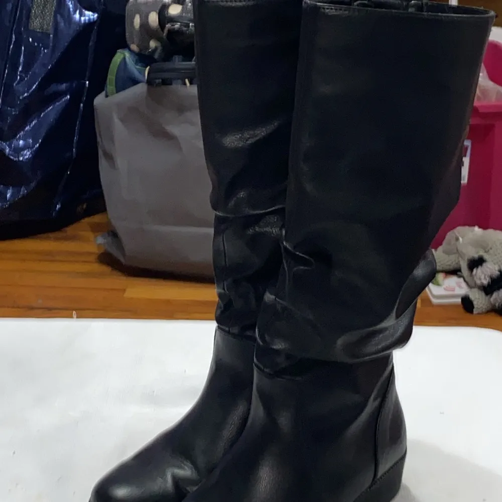 CLIFFS WO SIZE 9 Faux leather Black Knee - Image 10