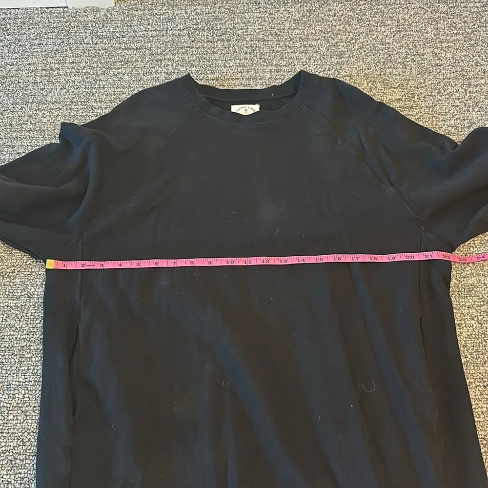 Electric & Rose Sunday Sweatshirt Dress Sz S Black - Image 9