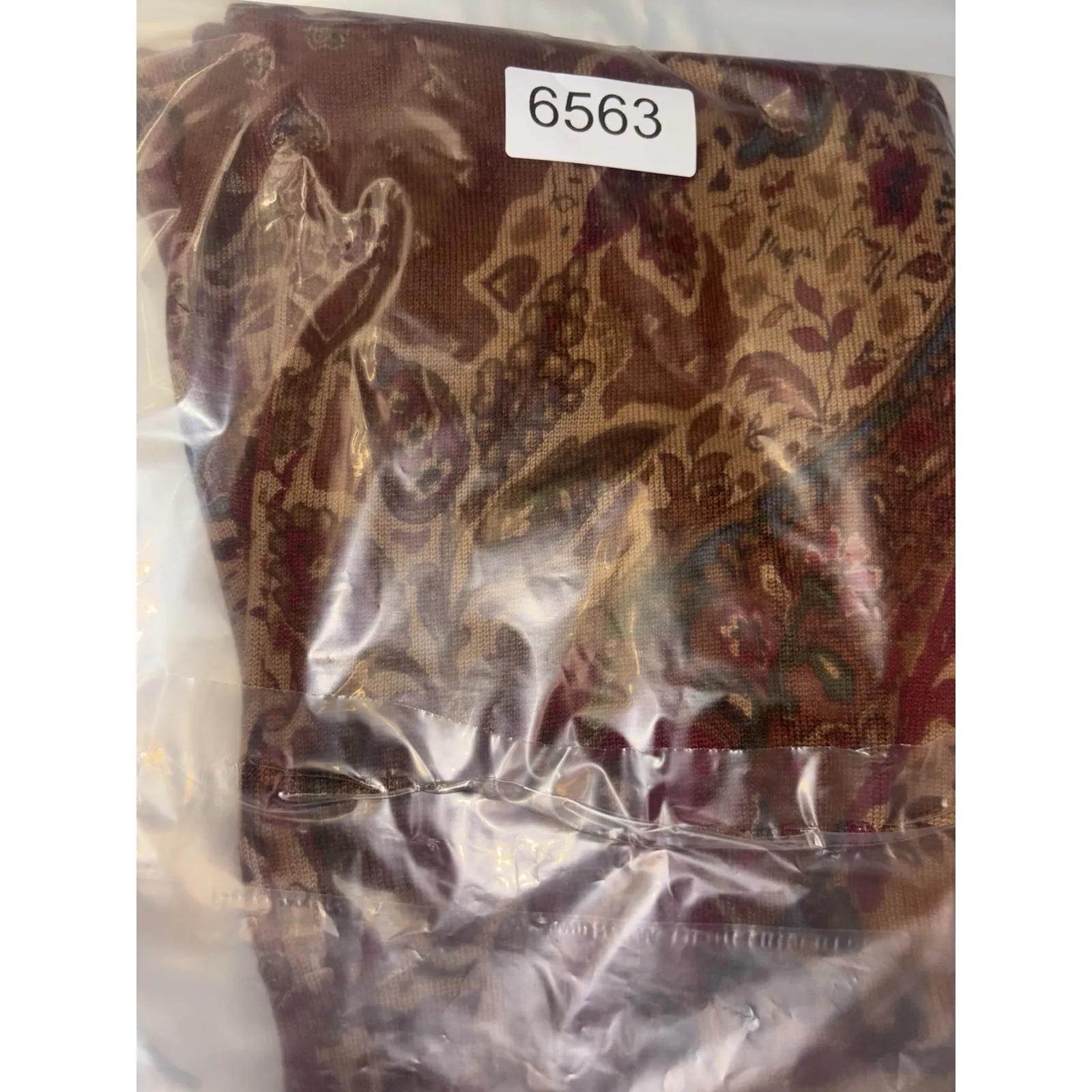 LAUREN RALPH LAUREN Size M Floral Print Cardigan in Silk-cotton Blend - Image 9