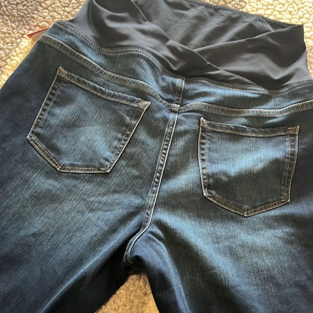 New Isabel Maternity Dark Skinny Jeans Size 12 or 31R NWT - Image 10