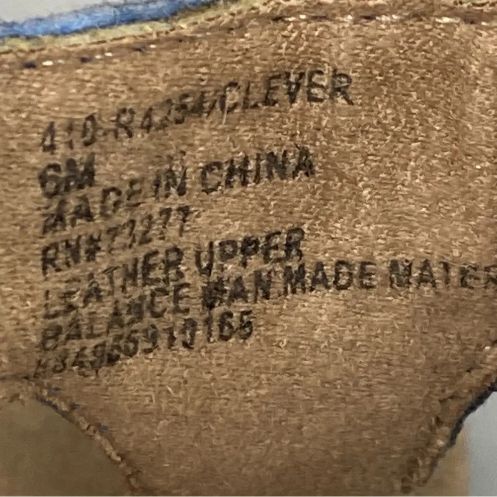 Rialto Slip On Sandals Cork Thong Slides Sequin Beads Embellished R4254 6M‎ Blue Size 6 - Image 10