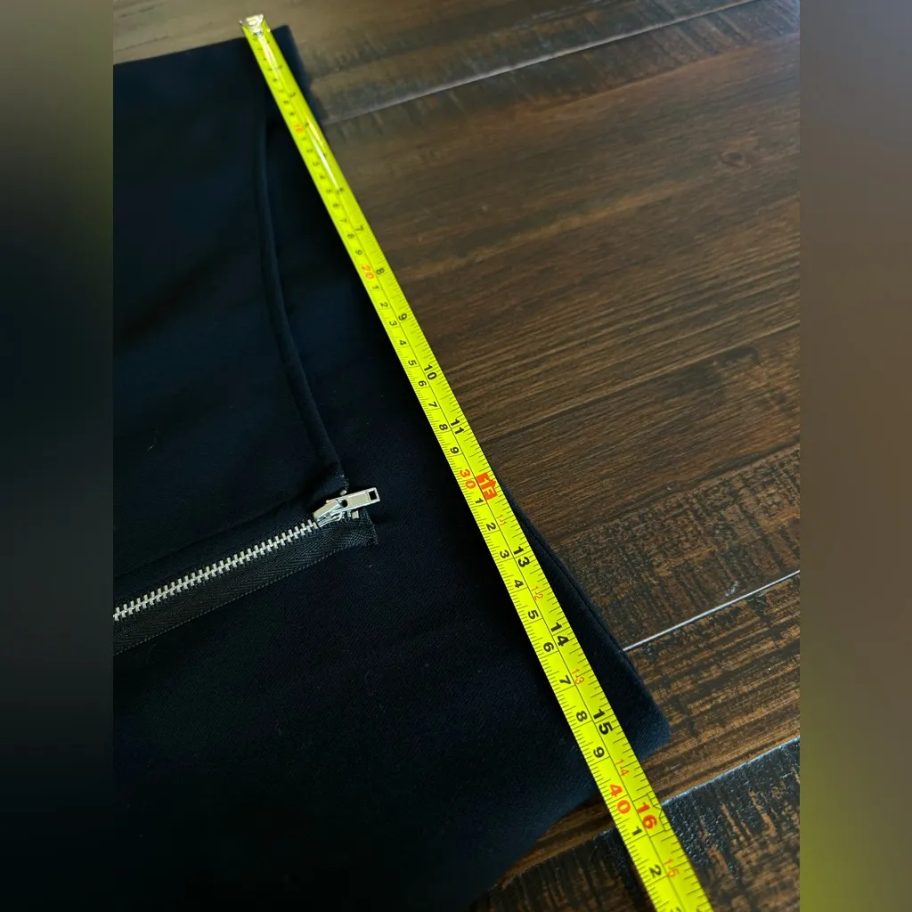 Valette Black Pencil Skirt‎ Size Medium - Image 5