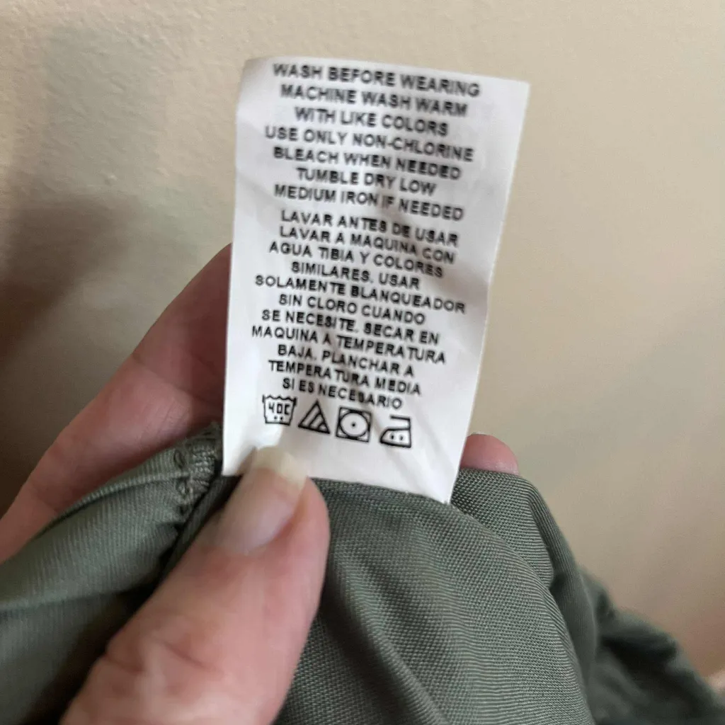 Cherokee Modern Classic Olive Green XL Drawstring Scrub Pants - Image 7