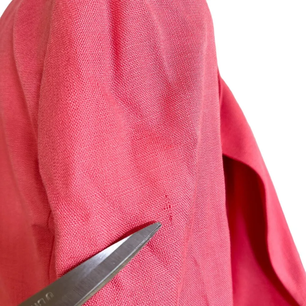 Veronica Beard  NEW Danielle Dickey Blazer Single Button Jacket Melon Pink 2 - Image 15