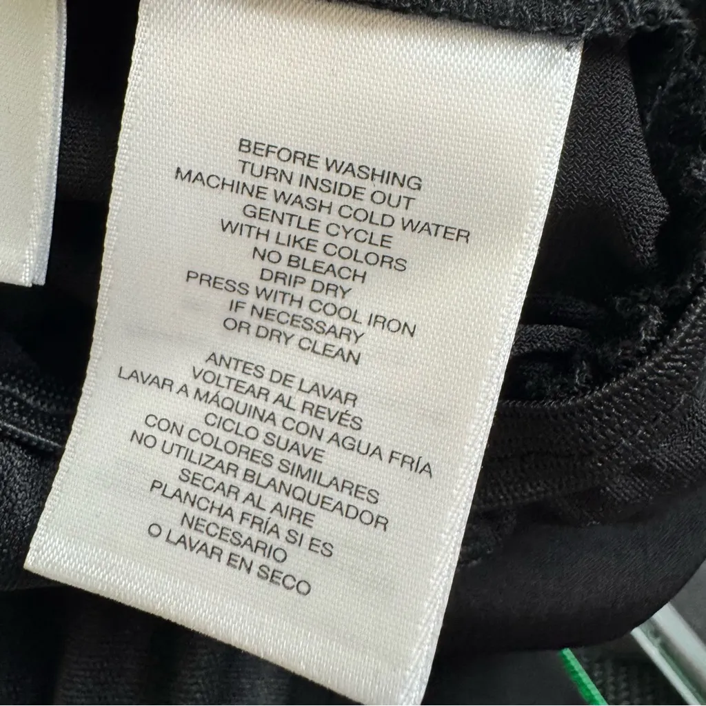 Anne Klein Black Blouson Dress – Size 8 - Image 9