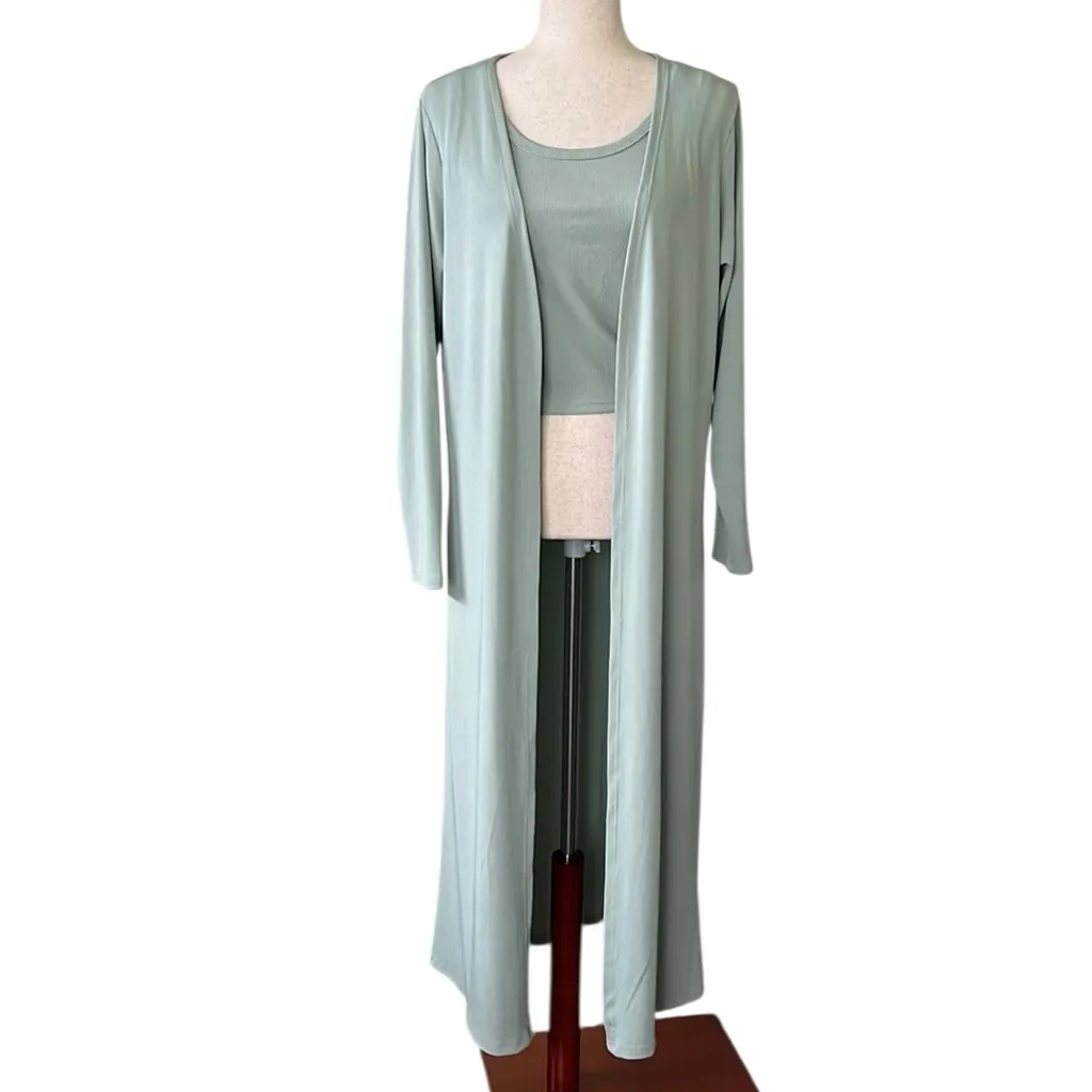 Ekouaer 2 Piece Lounge Set Drawstring Side - Image 3