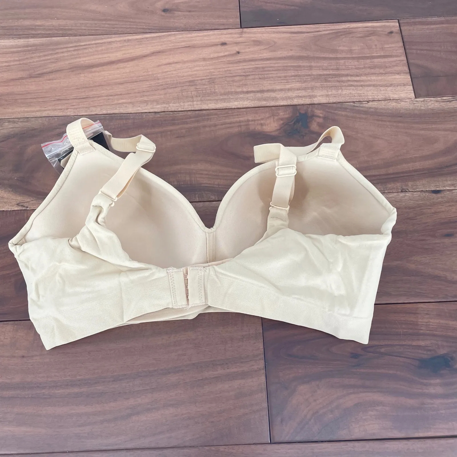 Truekind Supportive Comfort Wireless Shaping Bra Beige L Tan Size L - Image 3
