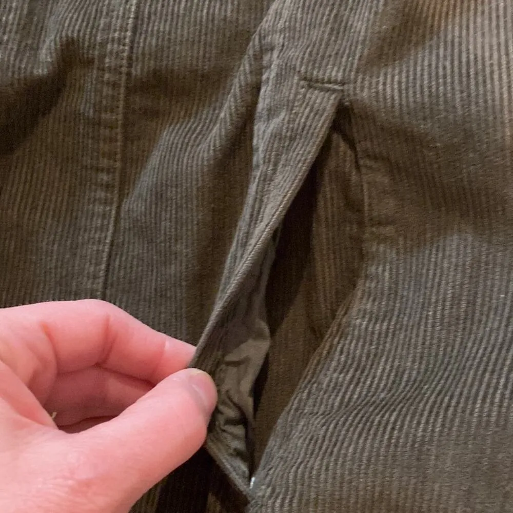 The Quacker Factory Autumn Corduroy Button Jacket Beaded Embroidered NWT Sz M - Image 13