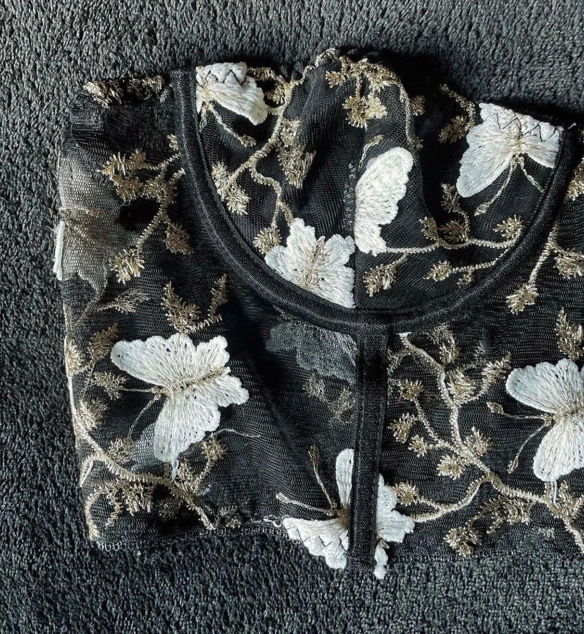 Romwe Black Bandeau - Image 3