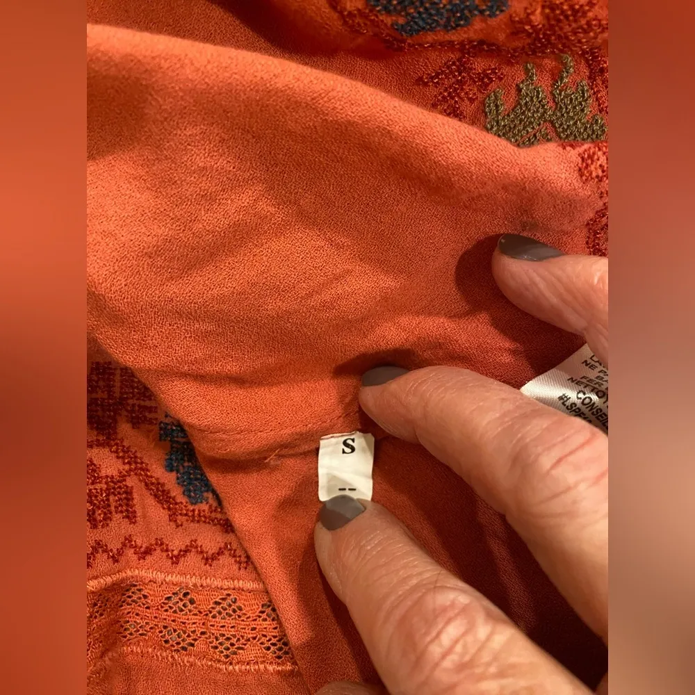 Love Sam Embroidered Pink Dress Size SP - Image 7