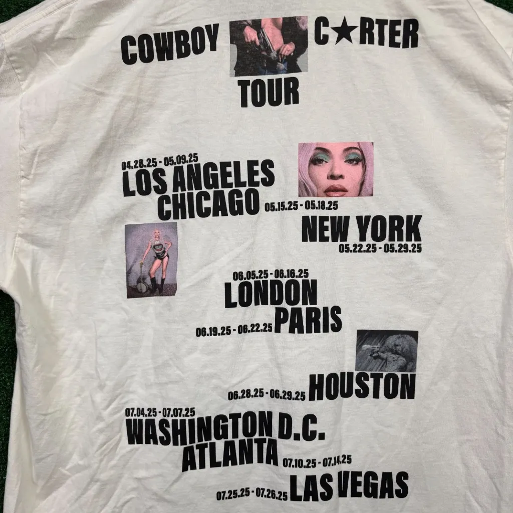 Beyonce Cowboy Carter Rodeo Chitlin Circuit Tour T-Shirt Size XXL - Image 2