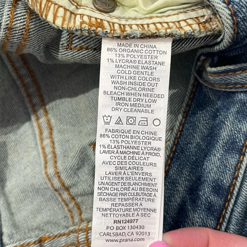 New  Sienna Skinny Jeans Stretch Denim True Blue Size 6 Short Inseam - Image 16