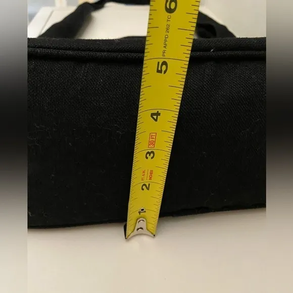 Kenneth‎ Cole Linen handbag, vintage Black - Image 9