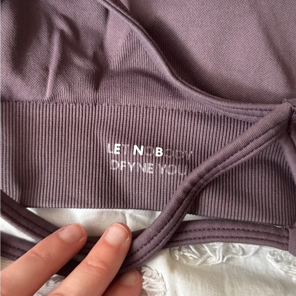 Women's Active Sports Bra - Deep Purple - Image 4