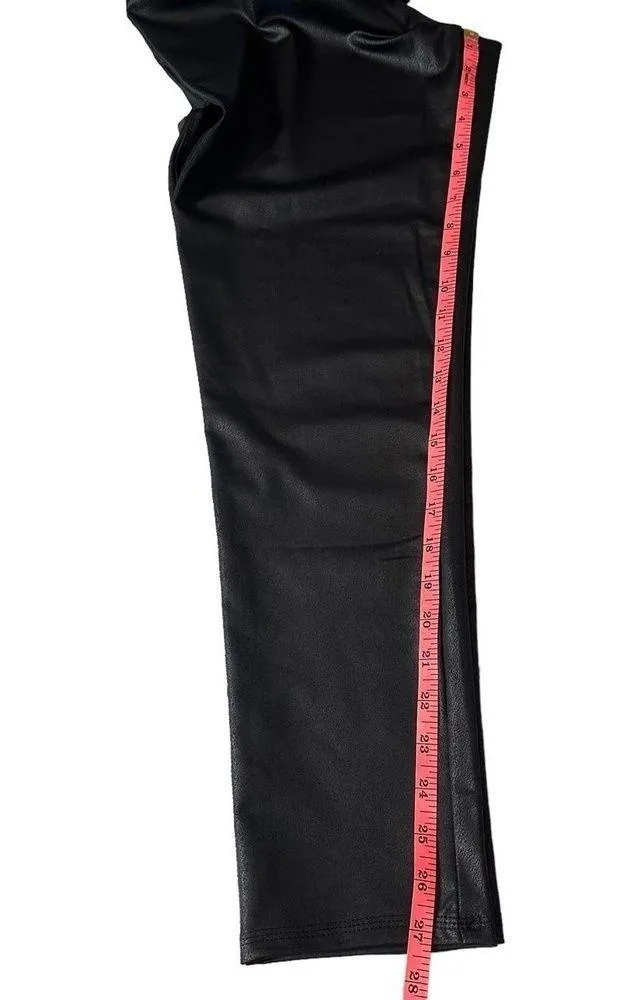 Seven Faux Leather Sculpt Leggings Black Size XXL - Image 10