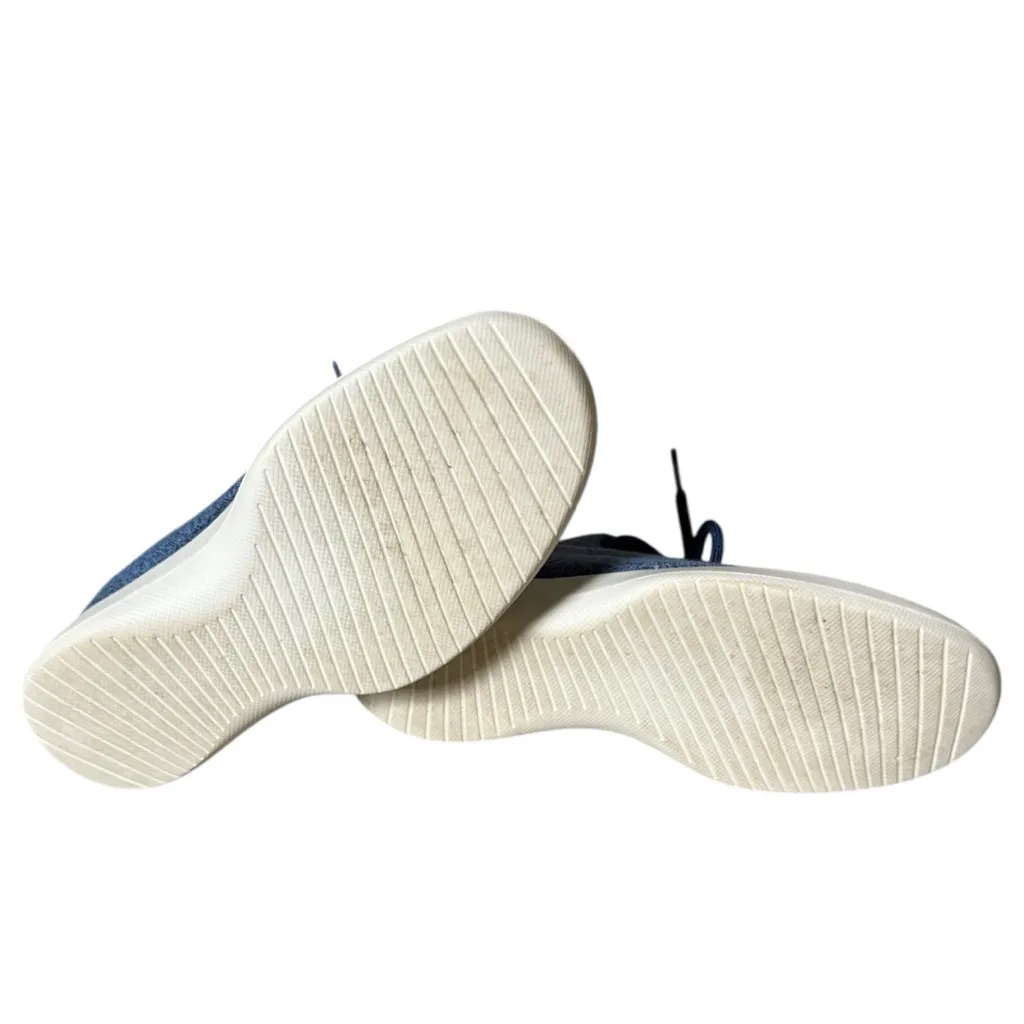 Allbirds Washable Wool Runners Womens Size 8 Blue Low Top Laced - Image 9