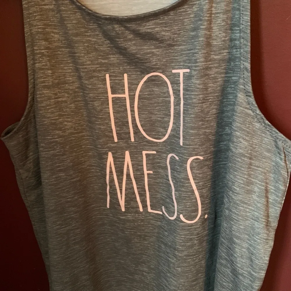 Rae Dunn Hot Mess Tank‎ Top | Small - Image 2