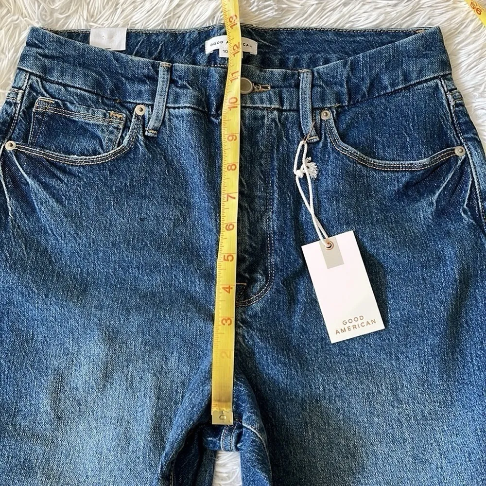 NWT Good American Good classic Skinnyish fit hi rise Women’s Jeans size 10/30 - Image 4