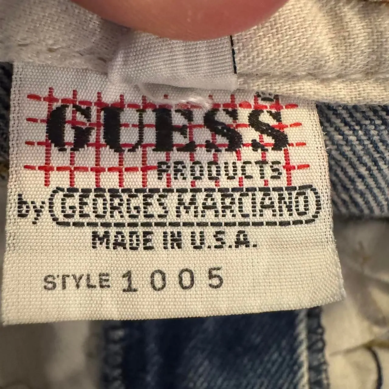 Vintage Guess by Marciano USA Acid Wash Mom Jeans High Rise Tapered Leg Sz 30 - Image 8