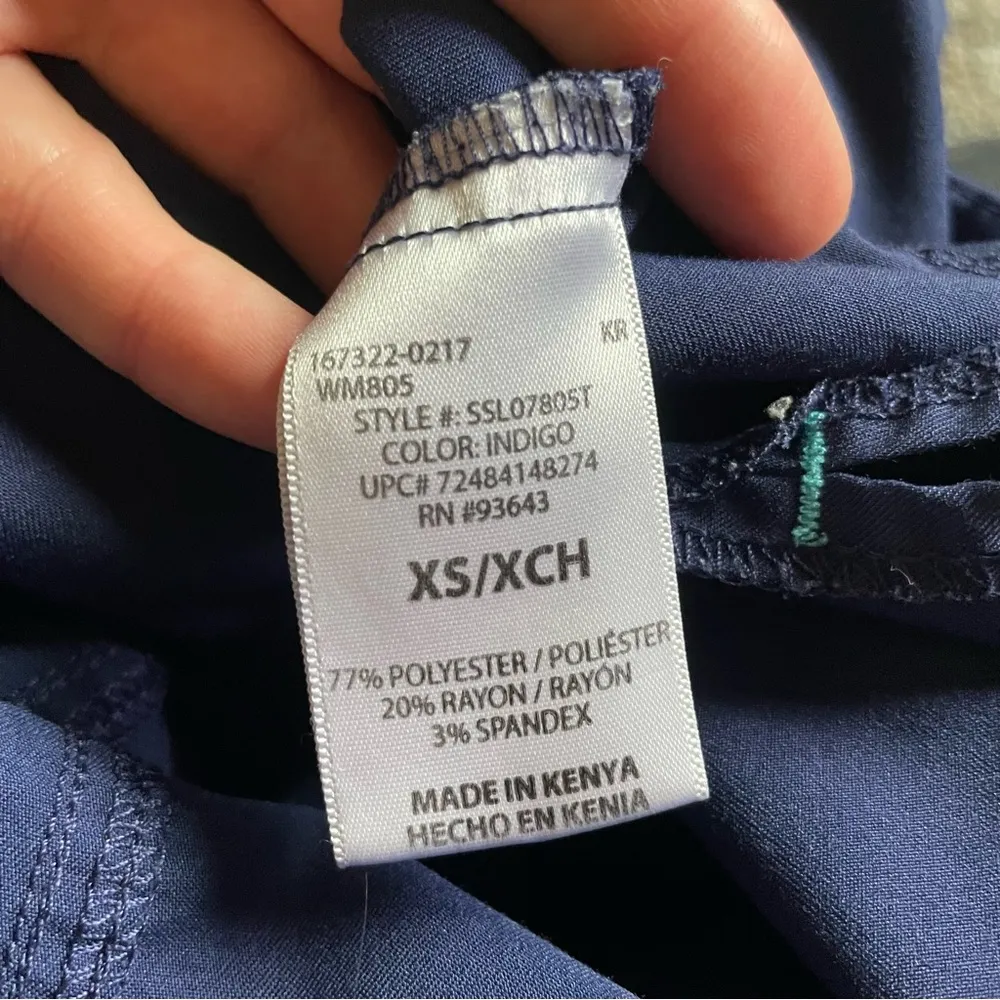 Scrub Star Navy Blue Scrub Set Small - Image 9