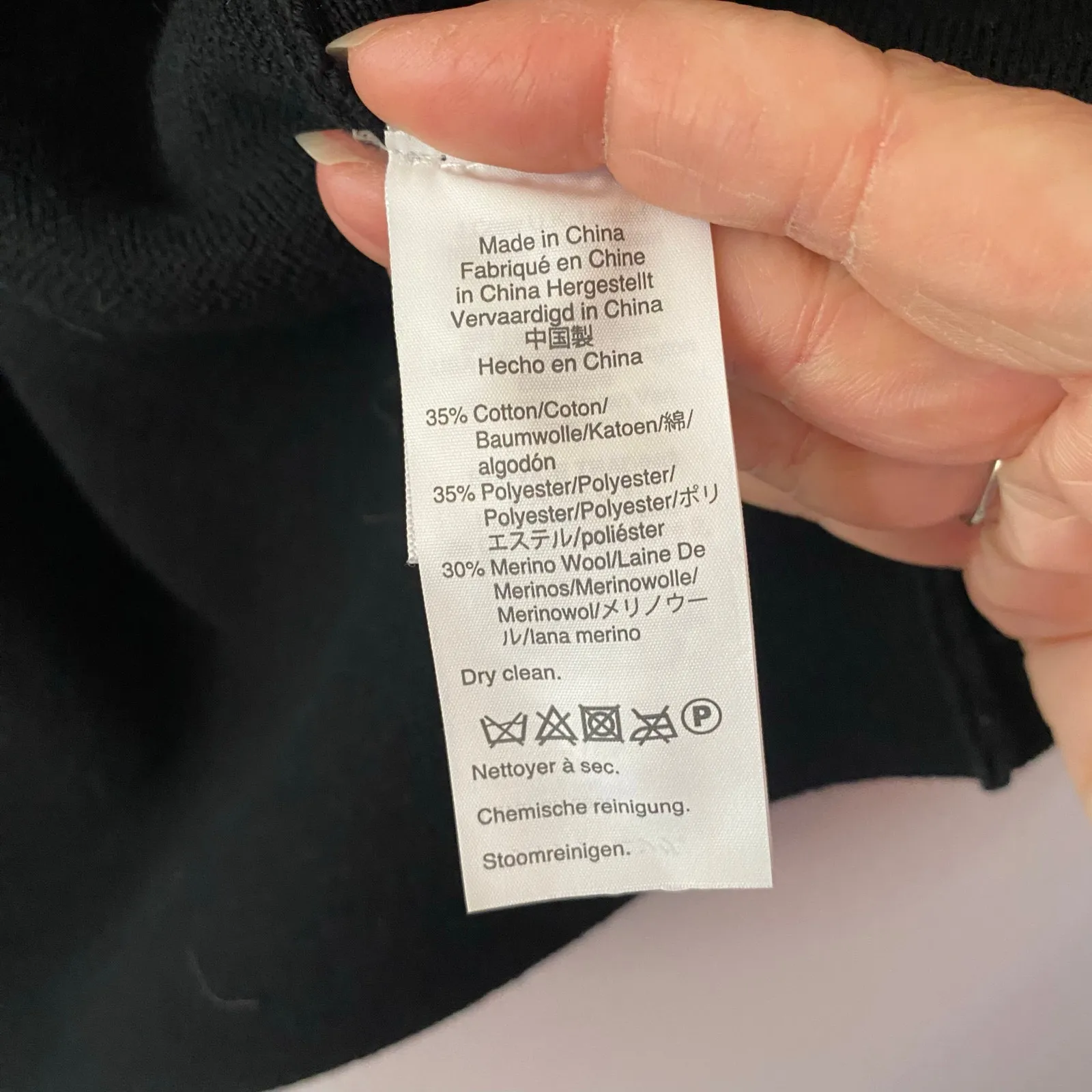 J. Crew Navy Blue Sweater Blazer Cotton Wool Blend Preppy Workwear Women's XXS - Image 8