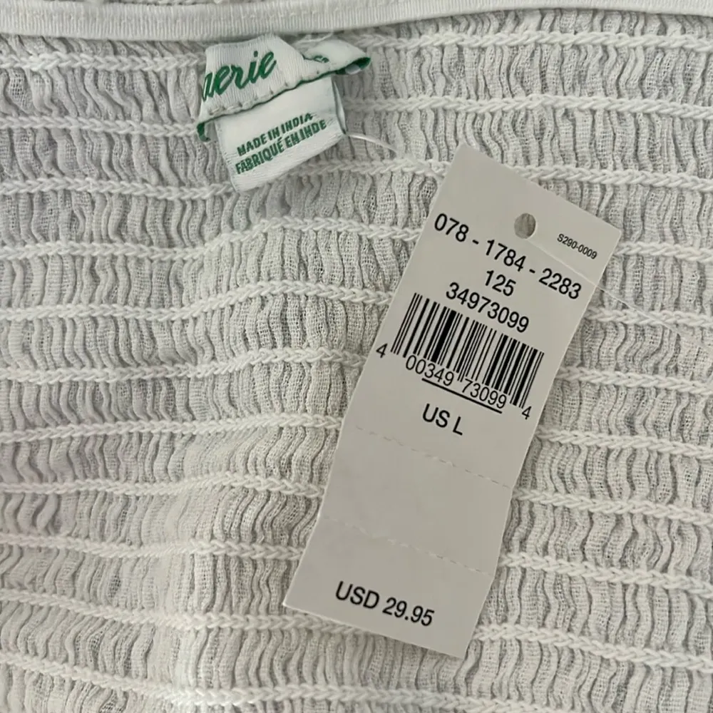 Aerie Smocked tank top with ruffle sleeve - Image 3