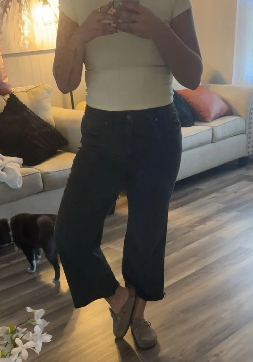 Boutique Denim Jeans Black Size L - Image 2