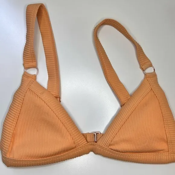 LA HEARTS Peach 2 Piece High Waisted Bottoms‎ Size XS - Image 4