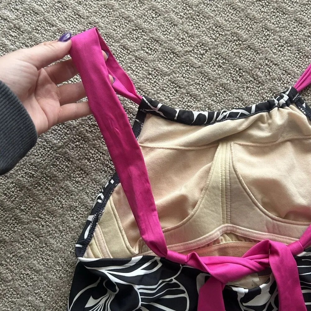 Athleta Kokomo Swim Dress Swimwear Cover Up Knee Length Adjustable Straps Small - Image 7