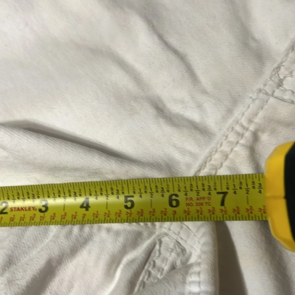 3/$25 Seven EUC white denim shorts - Image 7