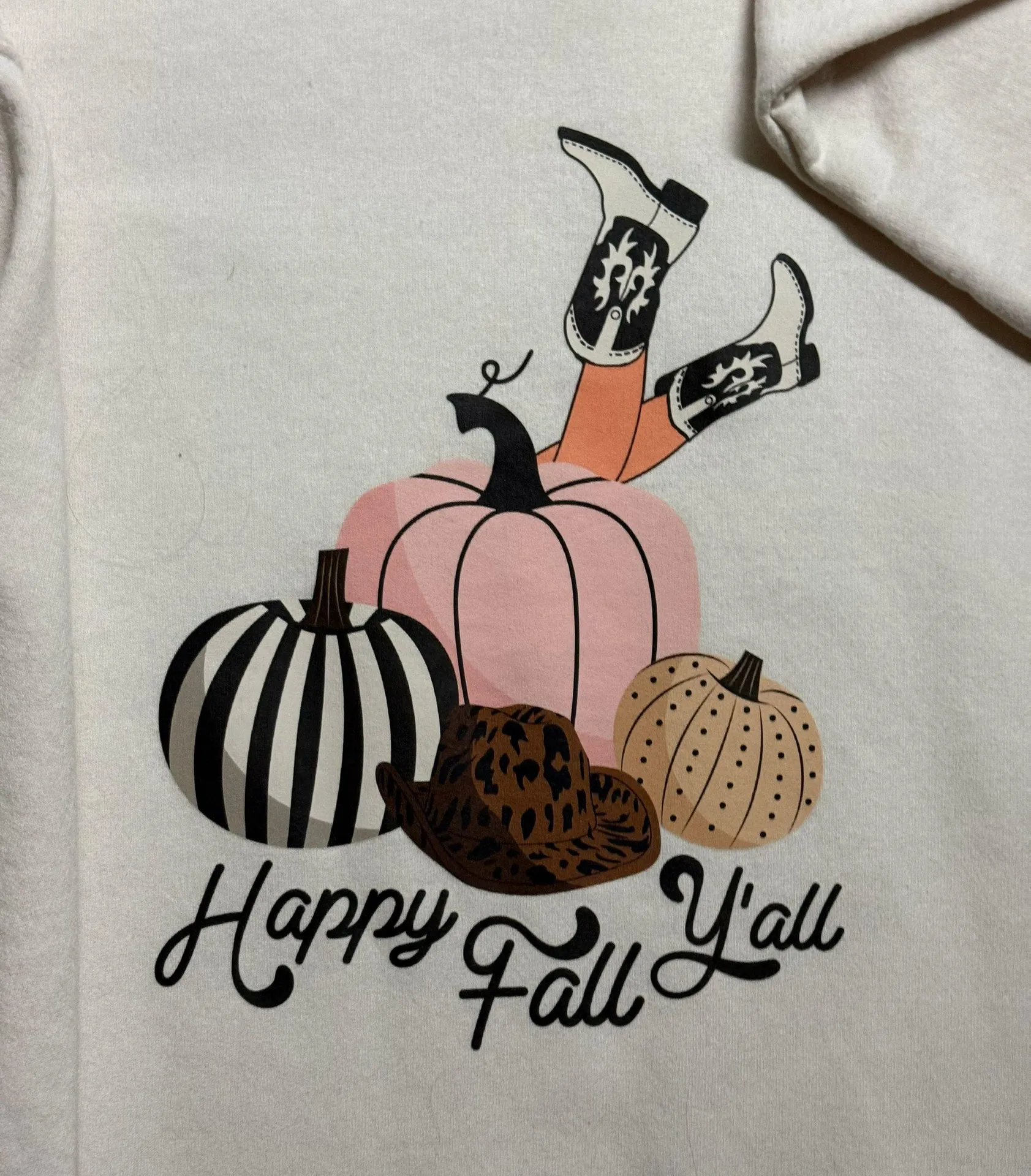 Fall Crewneck Tan Size L - Image 2