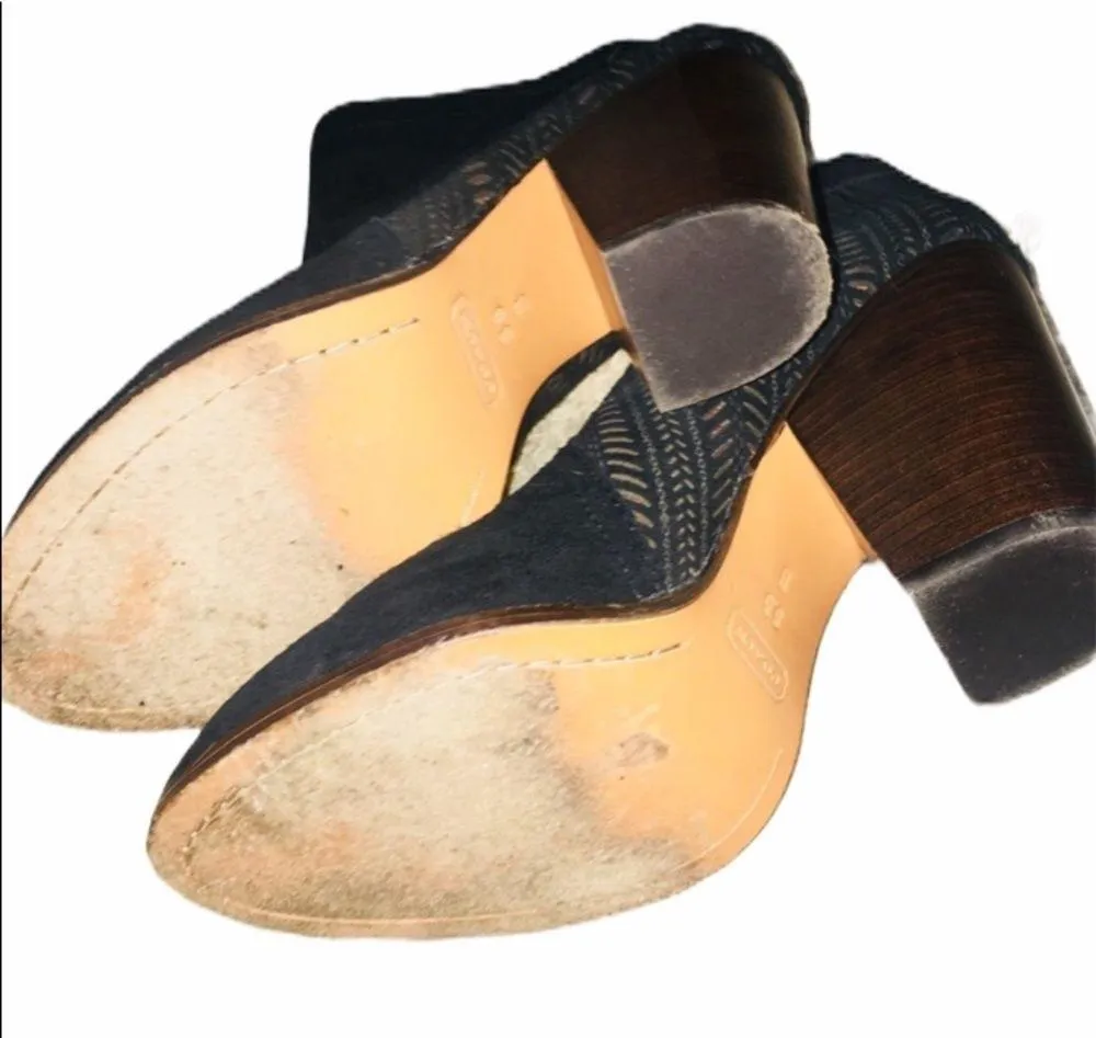 Coach Honey suede booties - Image 5