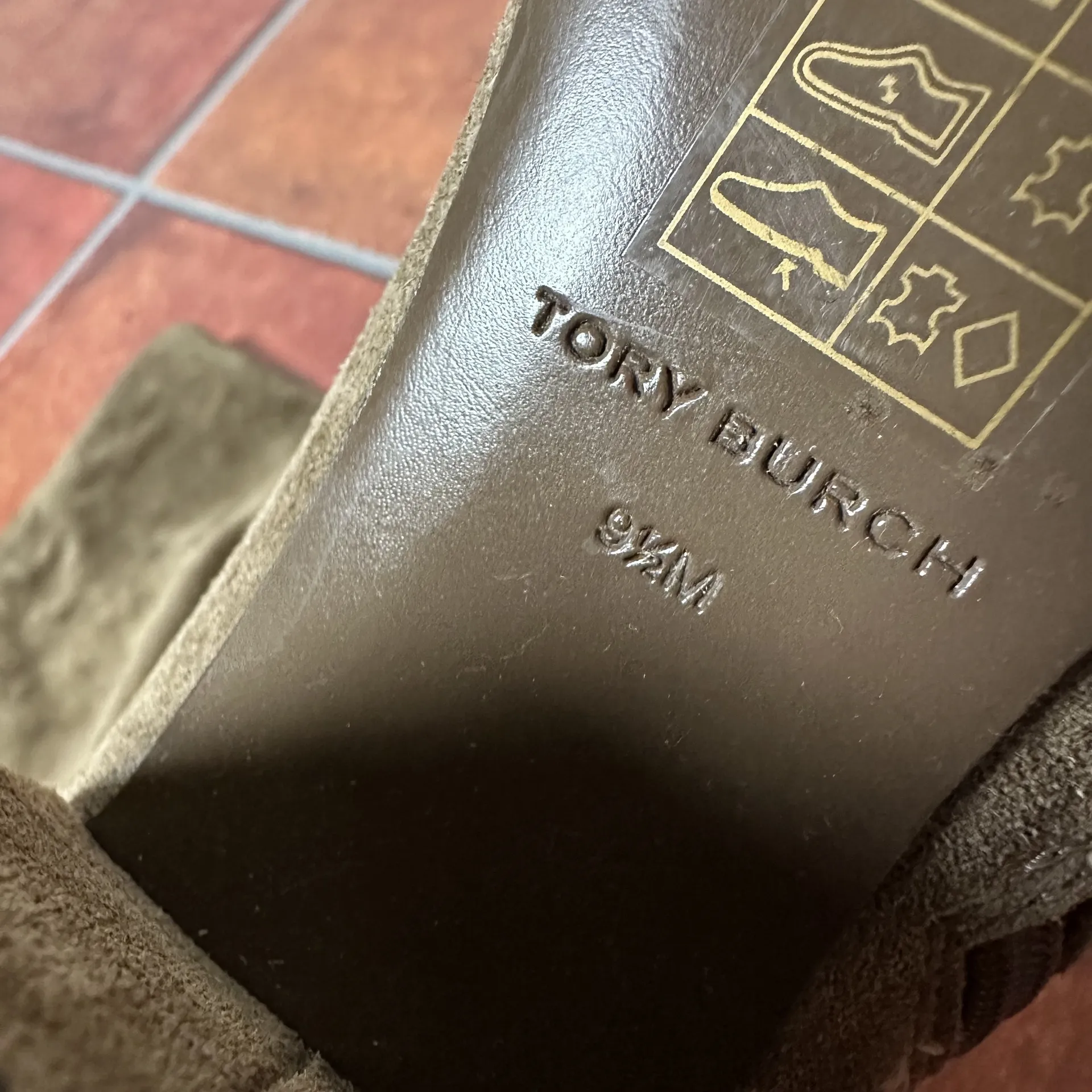 Tory Burch Leather Knee-High Boots - Image 8