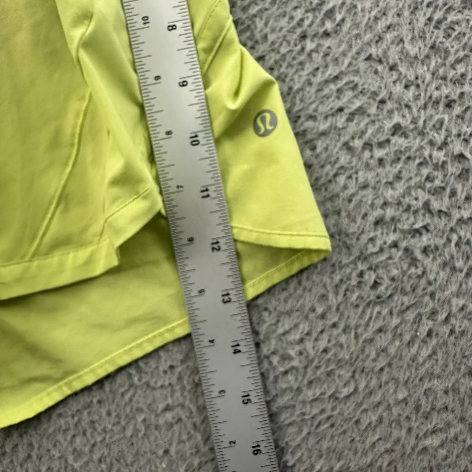 Lululemon Track That Shorts 5" Yellow Lemon Vibe Athletic‎ Running Women's 6 - Image 8